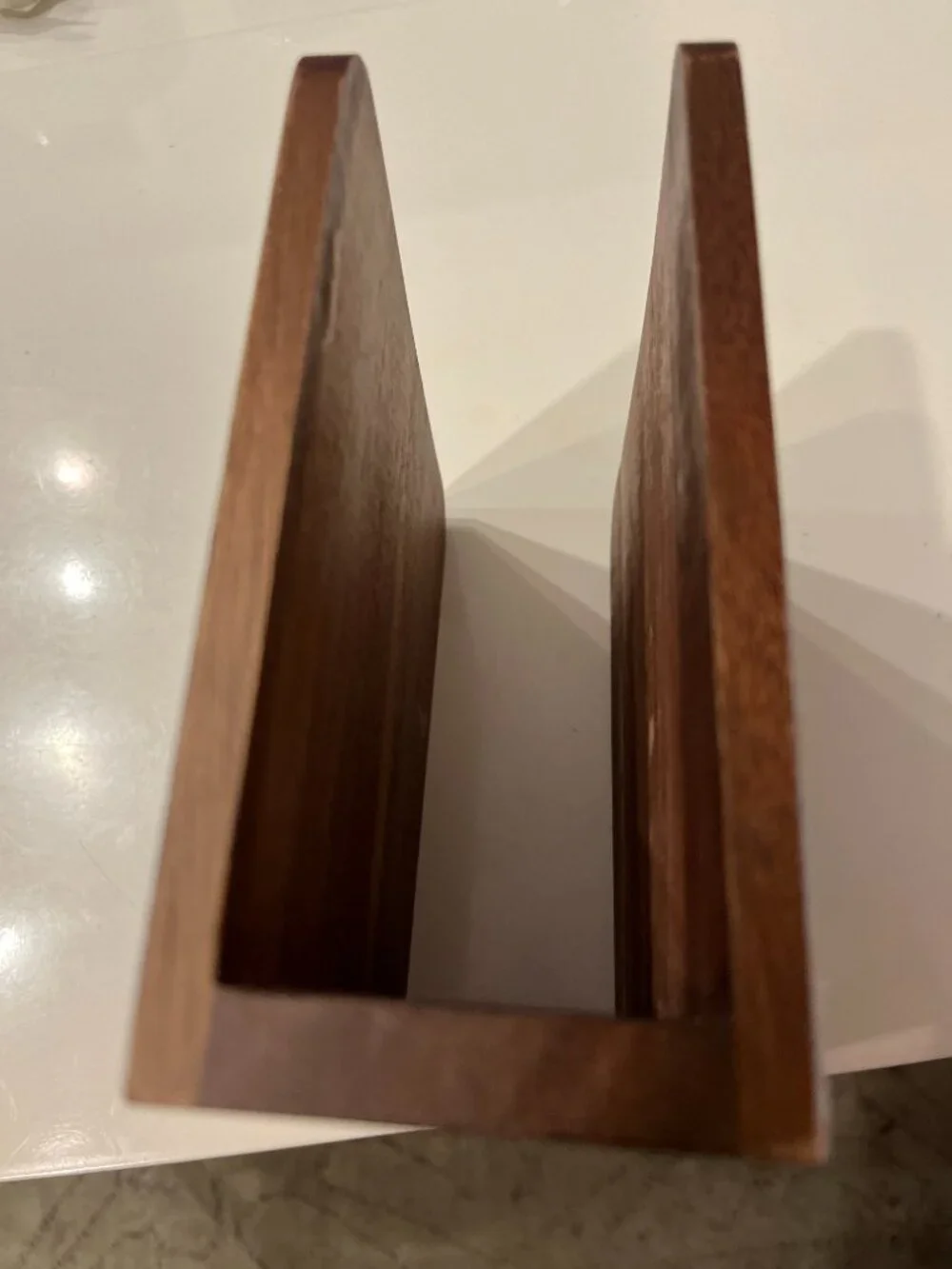 Nautical Napkin Holder - FreshBox Acadia Wood (Coastal Table Decor) NWT